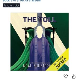 The Toll Audiobook by Neal Shusterman